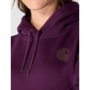 image:imageCarhartt Womens Iconic Clarksburg Logo SweatshirtEggplant