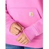 image:imageCarhartt Womens Iconic Clarksburg Logo SweatshirtElectric Fuchsia