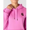 image:imageCarhartt Womens Iconic Clarksburg Logo SweatshirtElectric Fuchsia
