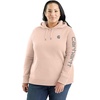 image:imageCarhartt Womens Iconic Clarksburg Logo SweatshirtGeorgia Peach
