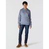 image:imageCarhartt Womens Iconic Clarksburg Logo SweatshirtLight Faded Navy HeatherLight Taupe Hea