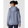 image:imageCarhartt Womens Iconic Clarksburg Logo SweatshirtLight Faded Navy HeatherLight Taupe Hea