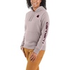 image:imageCarhartt Womens Iconic Clarksburg Logo SweatshirtMink