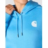 image:imageCarhartt Womens Iconic Clarksburg Logo SweatshirtTranquil Blue Heather