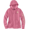image:imageCarhartt Womens Iconic Clarksburg Logo SweatshirtWoodrose