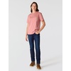 image:imageCarhartt Womens Iconic WK87 Pocket TShirtRose Tint Heather