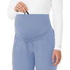 image:imageForce Essentials Womens Maternity Jogger Scrub PantCeil Blue