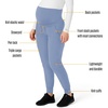 image:imageForce Essentials Womens Maternity Jogger Scrub PantCeil Blue