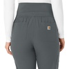 image:imageForce Essentials Womens Maternity Jogger Scrub PantPewter