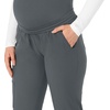 image:imageForce Essentials Womens Maternity Jogger Scrub PantPewter