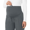 image:imageForce Essentials Womens Maternity Jogger Scrub PantPewter