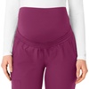 image:imageForce Essentials Womens Maternity Jogger Scrub PantWine