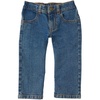 image:imageCarhartt Baby Boys Relaxed Fit BootCut Jean  Stretch Fabric  Featuring Rugged Flex Durable Stretch Technology  Active DaysMedium Wash