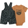 image:imageCarhartt Baby Boys Shortsleeve Pocket BodysuitGreen Camo
