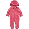 image:imageCarhartt Baby Girls Coverall  Polyester Fleece  75Ounce 58 Cotton42 Polyester Fleece  Playtime ReadyPink