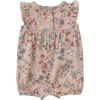 Apricot Floral Print