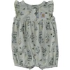 image:imageCarhartt Baby Girls Shortsleeve Pocket BodysuitSea Foam Bee Print