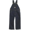 image:imageCarhartt Boys Duck Bib Quilt Lined OverallWorn in Blue