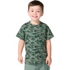 image:imageCarhartt Boys Short Sleeve Camo Print TShirtGreen Camo