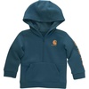 image:imageCarhartt Kids CA6273 LongSleeve HalfZip Sweatshirt  BoysShaded Spruce