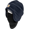 image:imageCarhartt Mens A202 Fleece 2in1 HeadwearNavy
