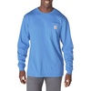 image:imageCarhartt Mens Dearborn Loose LS TShirtDeep Workwear Blue Heather