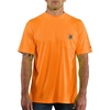 image:imageCarhartt Mens Force Relaxed Color Enhanced TShirtBrite Orange
