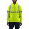 image:imageCarhartt Mens HV Class 3 SweatshirtBrite Lime