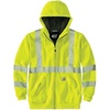 image:imageCarhartt Mens HV Thermal Lined Full Zip Class 3 SweatshirtBrite Lime