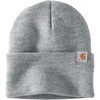 image:imageCarhartt Mens Knit Cuffed Beanie 104597Heather Grey