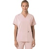 image:imageCarhartt Scrubs C13110 Womens Force CrossFlex Modern Fit Oversized VSoft Rose