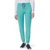 image:imageCarhartt Scrubs for Women Force CrossFlex Cargo Joggers Pants with Drawstring and 8 PocketsAqua Sea