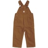 image:imageCarhartt Toddler Canvas Bib OverallsCarhartt Brown