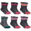 image:imageCarhartt Toddlers Midweight Camp Crew Sock 6 PackPink