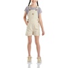 image:imageCarhartt Unisex Baby Canvas Shortall  Soft Cotton  Built To Move With Rugged Flex Stretch Technology  Playtime ReadyMalt