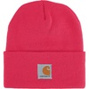image:imageCarhartt Unisex Kids Youth Knit Beanie Cuff Hat  Acrylic Rib Knit  One Size Youth  Fits Heads Best With Circumference  Outdoor FunRaspberry