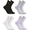 image:imageCarhartt boys Midweight Embroidered Crew Sock 4 PackAssorted 02