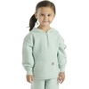 image:imageCarhartt girls Longsleeve Halfzip Hooded SweatshirtSurf Spray Green