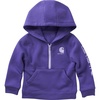 image:imageCarhartt girls Longsleeve Halfzip Hooded SweatshirtUltra Violet