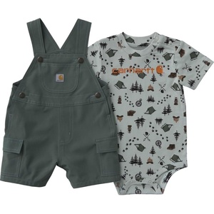 image:imageCarhartt Baby Boys Shortsleeve Pocket BodysuitLaurel Wreath