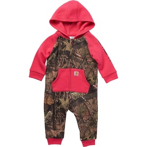 image:imageCarhartt Baby Girls Coverall  Polyester Fleece  75Ounce 58 Cotton42 Polyester Fleece  Playtime ReadyMossy Oak