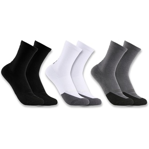 image:imageCarhartt Boys Juniors Force Midweight Logo Crew Sock 3pack  UnisexAssorted 01