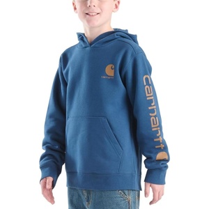 image:imageCarhartt Boys Long Sleeve Hooded SweatshirtDark Denim