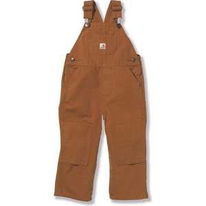image:imageCarhartt Boys Loose Fit Canvas Bib OverallsCarhartt Brown