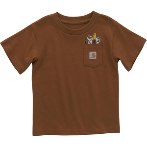 image:imageCarhartt Boys Short Sleeve Tool Graphic TShirtBrown