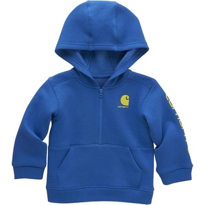 image:imageCarhartt Kids CA6273 LongSleeve HalfZip Sweatshirt  BoysElectric Blue Lemonade
