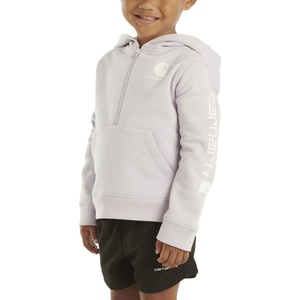 image:imageCarhartt Kids CA6273 LongSleeve HalfZip Sweatshirt  BoysOrchid Petal