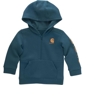 image:imageCarhartt Kids CA6273 LongSleeve HalfZip Sweatshirt  BoysShaded Spruce