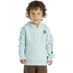 image:imageCarhartt Kids CA6273 LongSleeve HalfZip Sweatshirt  BoysStarlight Blue