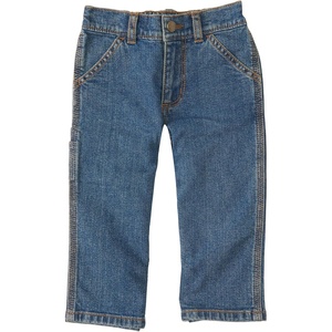 image:imageCarhartt Kids CK8303 Washed Dungaree Pant  BoysDenim Medium Wash